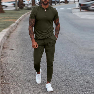 Rafael – Stilvoller & Komfortabler Trainingsanzug für moderne Männer