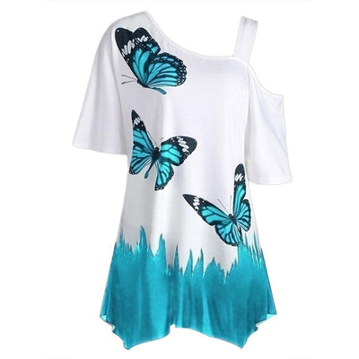 Arah - Damen Sommer Tunika Shirt Leicht