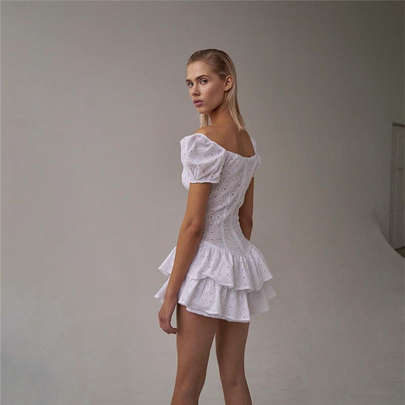 Arissa - Elegantes Rüschenkleid Luxuriöse Damenmode