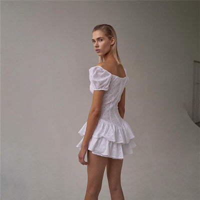 Arissa - Elegantes Rüschenkleid Luxuriöse Damenmode