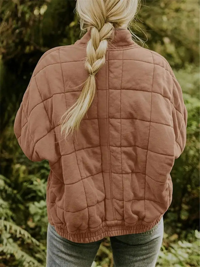 Übergroße Dicke Damenjacke - Modische und Bequeme Oberbekleidung