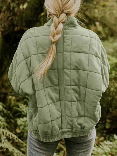 Übergroße Dicke Damenjacke - Modische und Bequeme Oberbekleidung