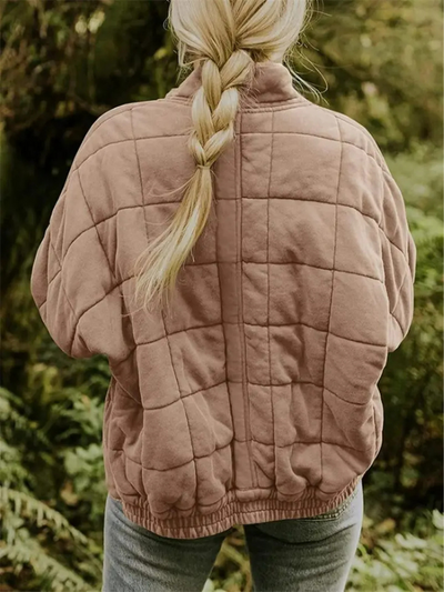 Übergroße Dicke Damenjacke - Modische und Bequeme Oberbekleidung
