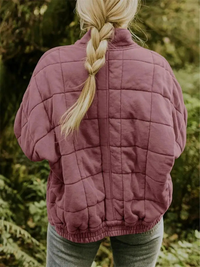 Übergroße Dicke Damenjacke - Modische und Bequeme Oberbekleidung