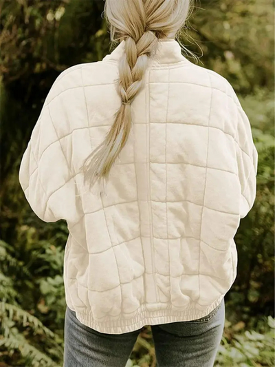Übergroße Dicke Damenjacke - Modische und Bequeme Oberbekleidung