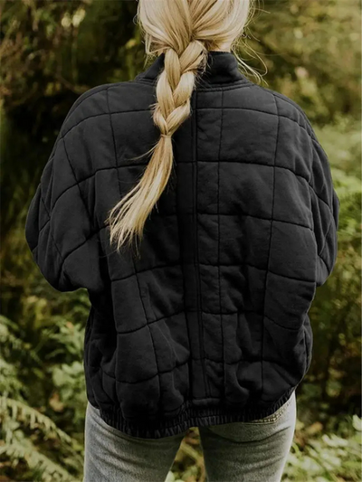 Übergroße Dicke Damenjacke - Modische und Bequeme Oberbekleidung