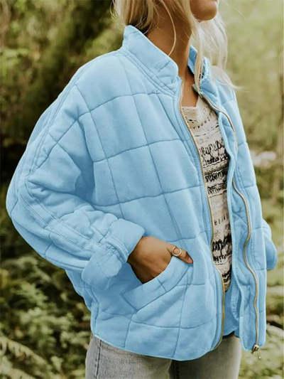 Übergroße Dicke Damenjacke - Modische und Bequeme Oberbekleidung
