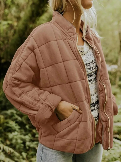 Übergroße Dicke Damenjacke - Modische und Bequeme Oberbekleidung