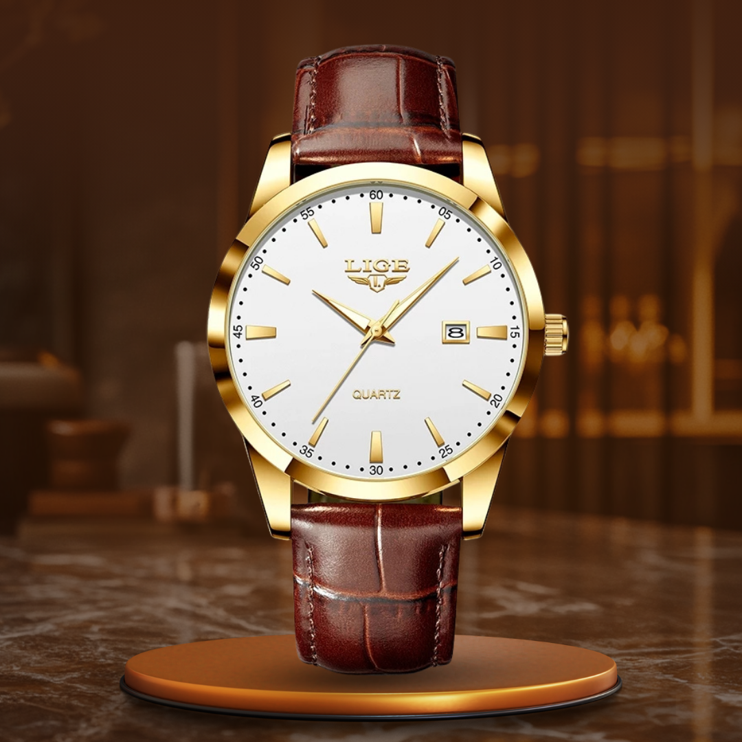 van Baerle® - Militärisches Lederuhr