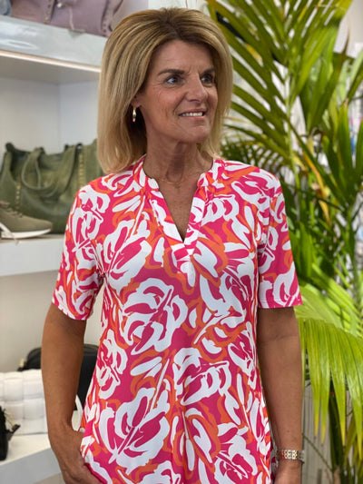 Natalie® | Kleid mit V-Ausschnitt.