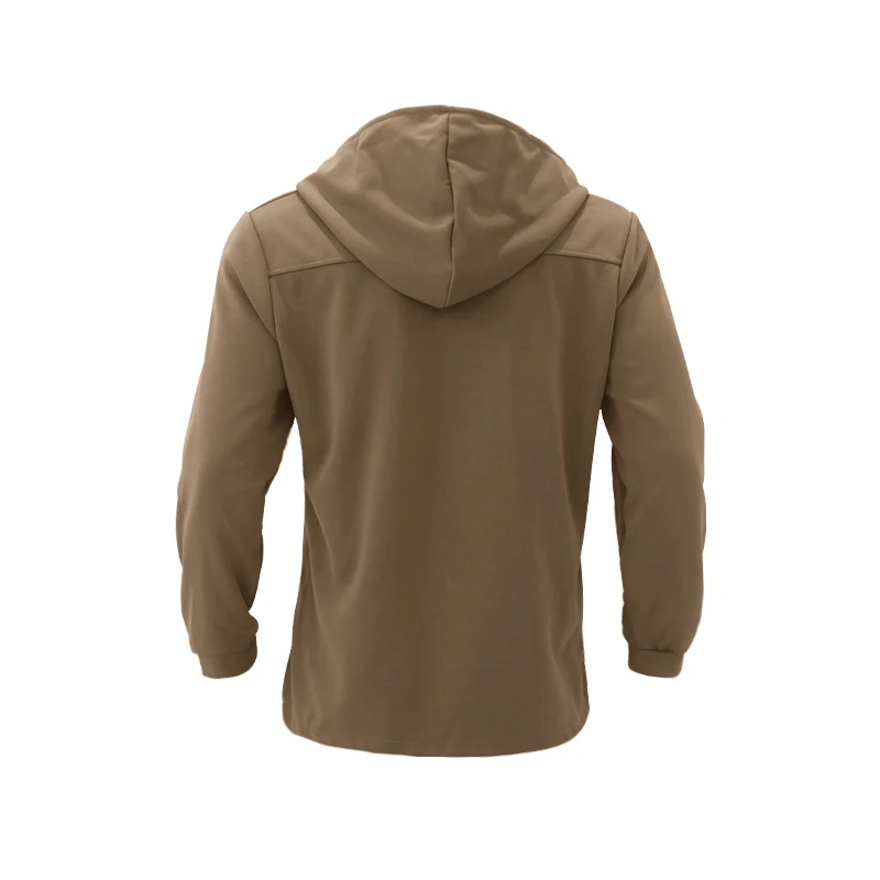 Herren Wollmantel Mit Kapuze - Doppelreihig Warm & Elegant