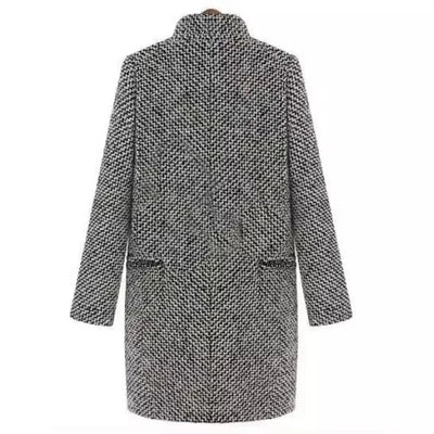 Damen Wintermantel Modern Warm