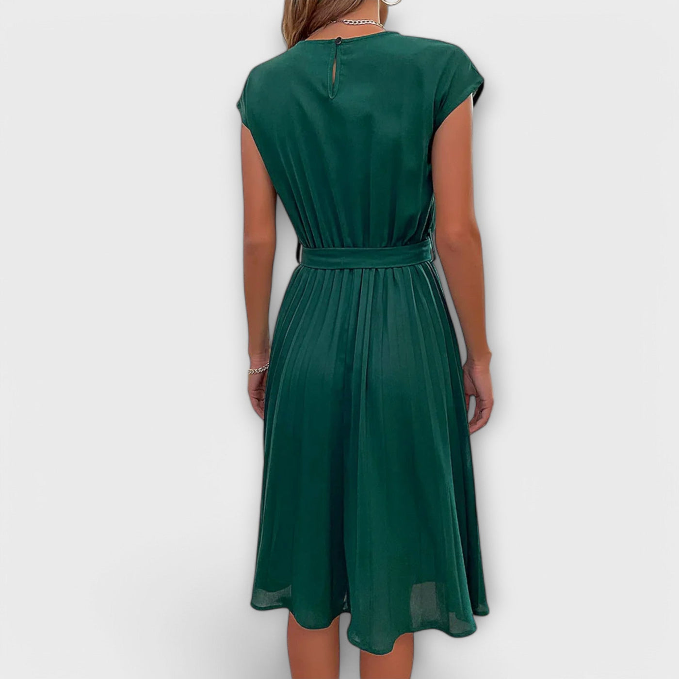 Claire | Lässiges Plisseekleid