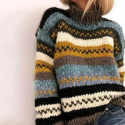Damen Rollkragenpullover | Gestrickt | Warm und Elegant