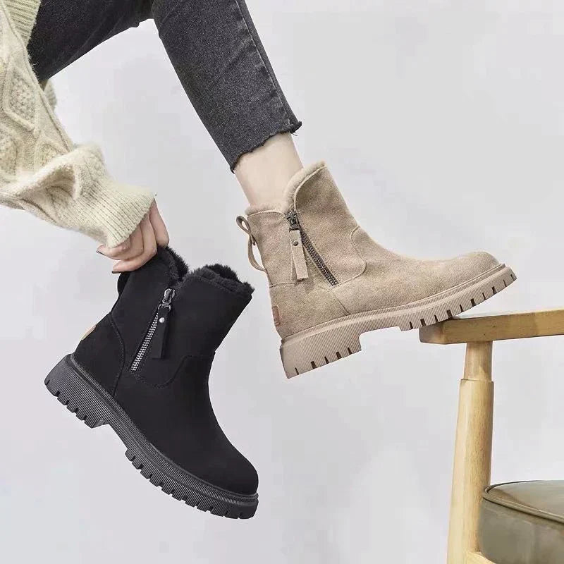 Damen Orthopädische Winter-Schneestiefel mit Warmfutter