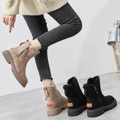 Damen Orthopädische Winter-Schneestiefel mit Warmfutter