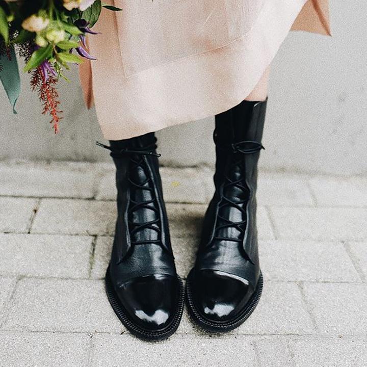 Damen Premium Komfort Stiefel mit Memory-Schaumpolsterung