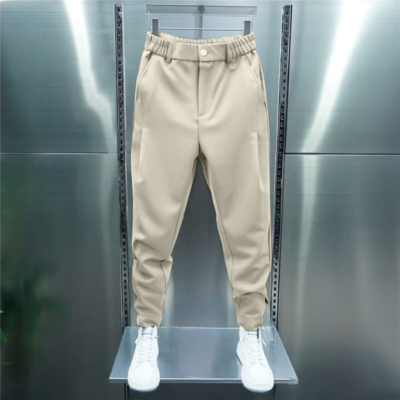Herren Lässige Chino Hose für Business und Freizeit