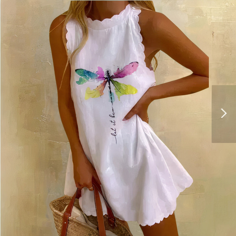 Nerian  –  Leicht Verspielt Sommerlich – Das kurze Kleid ist dein luftiger Begleiter für sonnige Tage.