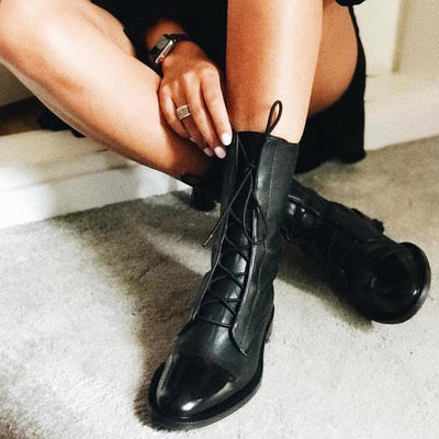 Damen Premium Komfort Stiefel mit Memory-Schaumpolsterung