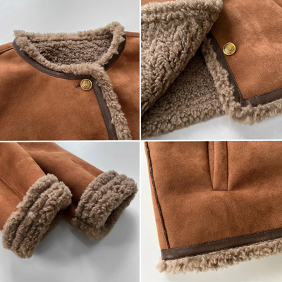 Damen Wildleder Jacke in eleganter Passform