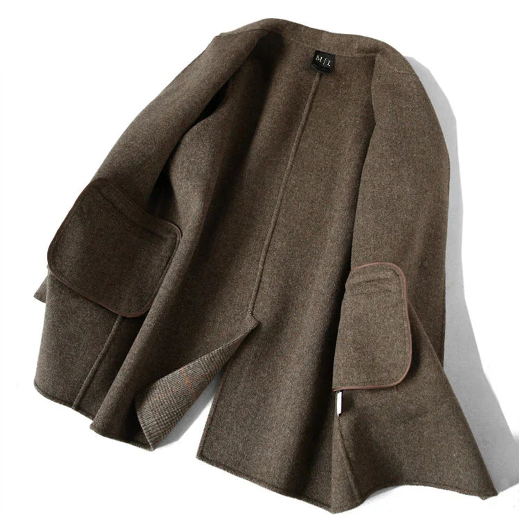 Norlina | Eleganter Wollmantel für stilvolle Auftritte