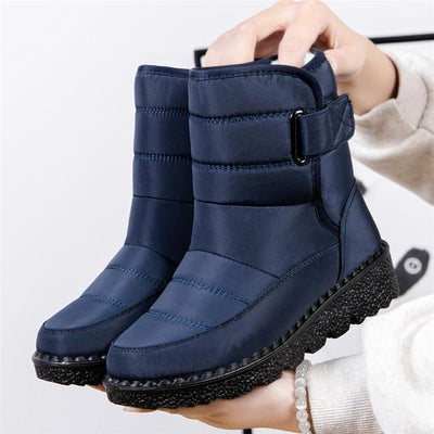 Bequeme Rutschfeste Winter Stiefel Mit Riemen Für Damen | Ideal für Winter