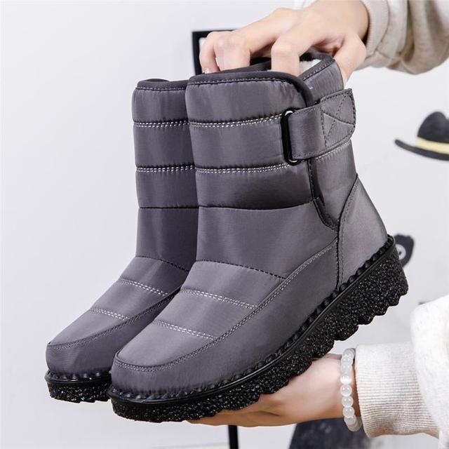 Bequeme Rutschfeste Winter Stiefel Mit Riemen Für Damen | Ideal für Winter