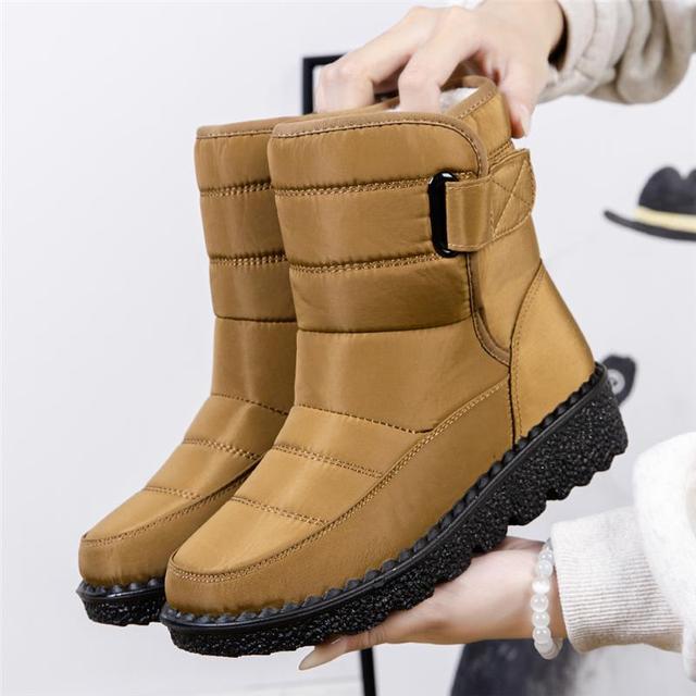 Bequeme Rutschfeste Winter Stiefel Mit Riemen Für Damen | Ideal für Winter