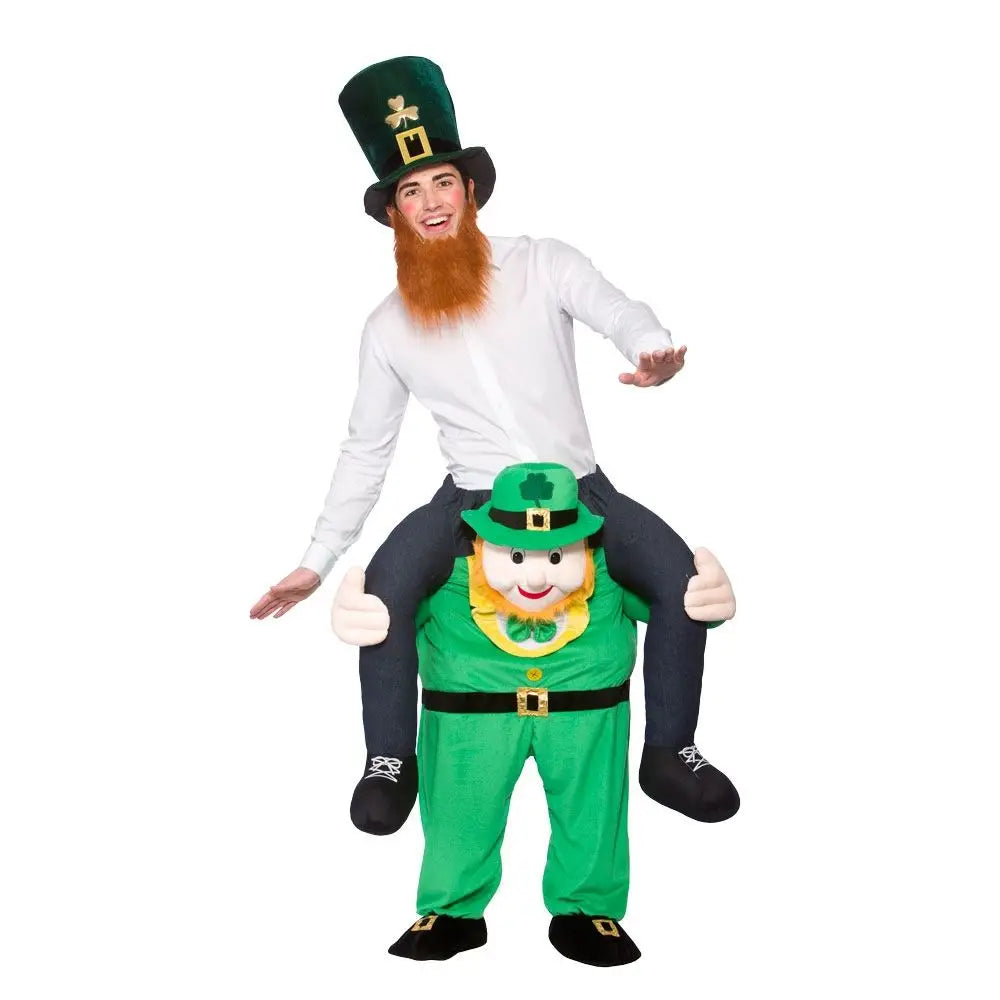 Unisex Halloween Aufsitz-Kostüm | Illusionsdesign & Einteiler