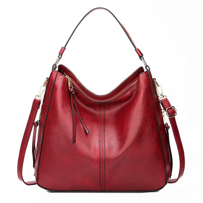 Elegante Damen-Ledertasche in großzügiger Größe für jeden Anlass