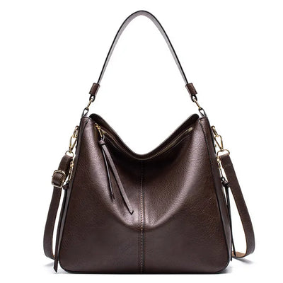 Elegante Damen-Ledertasche in großzügiger Größe für jeden Anlass