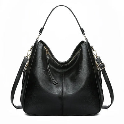 Elegante Damen-Ledertasche in großzügiger Größe für jeden Anlass