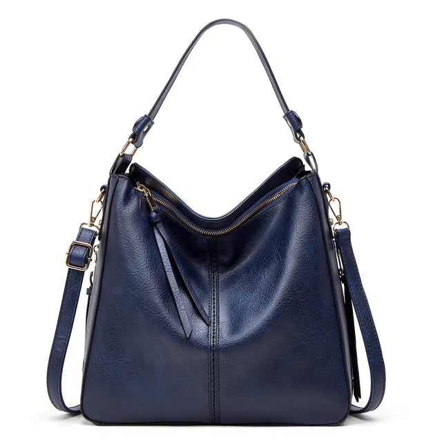 Elegante Damen-Ledertasche in großzügiger Größe für jeden Anlass