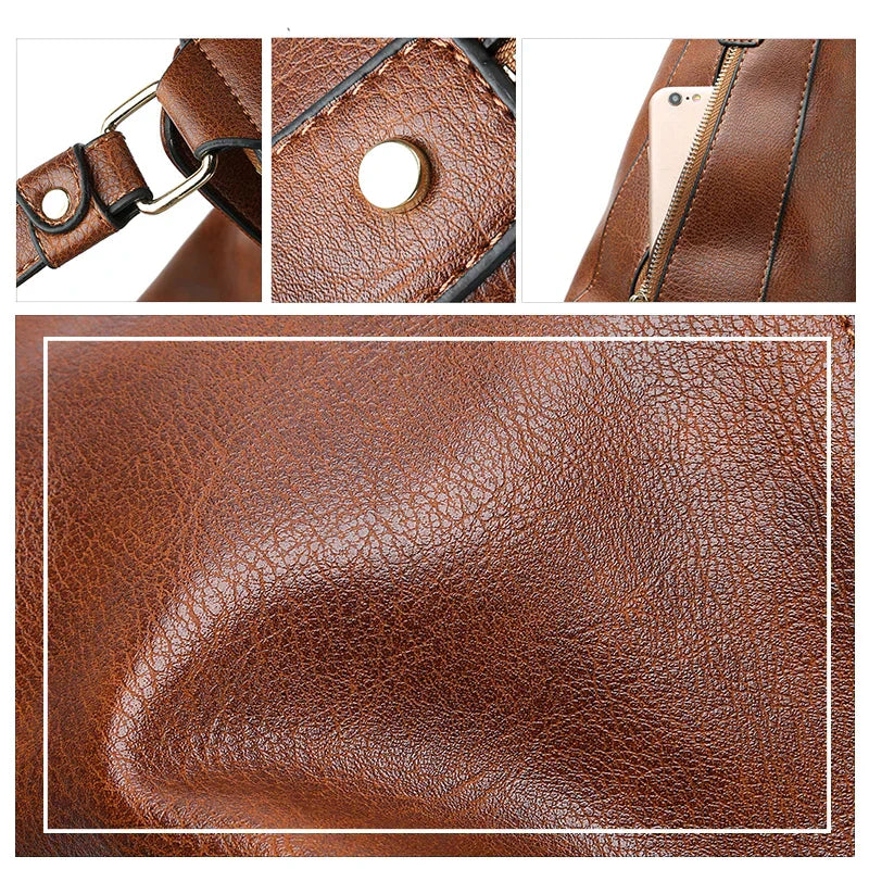 Elegante Damen-Ledertasche in großzügiger Größe für jeden Anlass