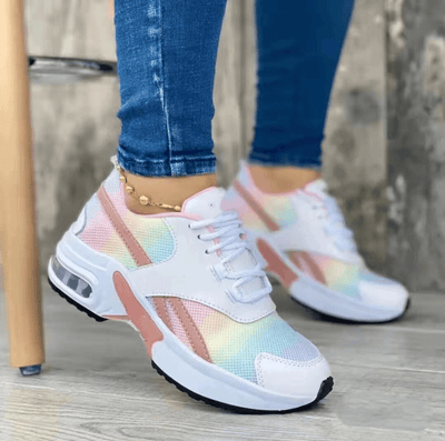 Damen Freizeit Sneaker Bequem Modern