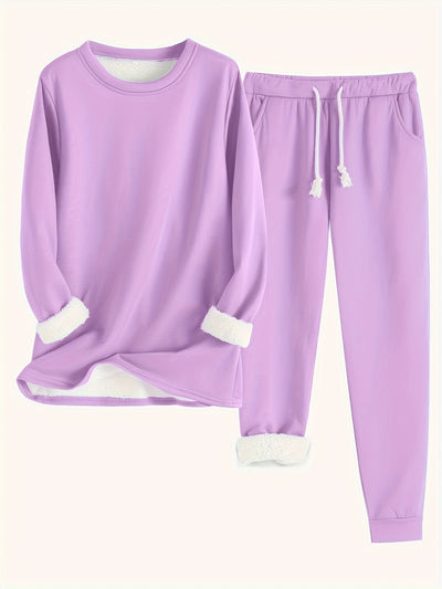 Wärmender Damen-Freizeitanzug für Herbst und Winter: Thermoaktiv und bequem