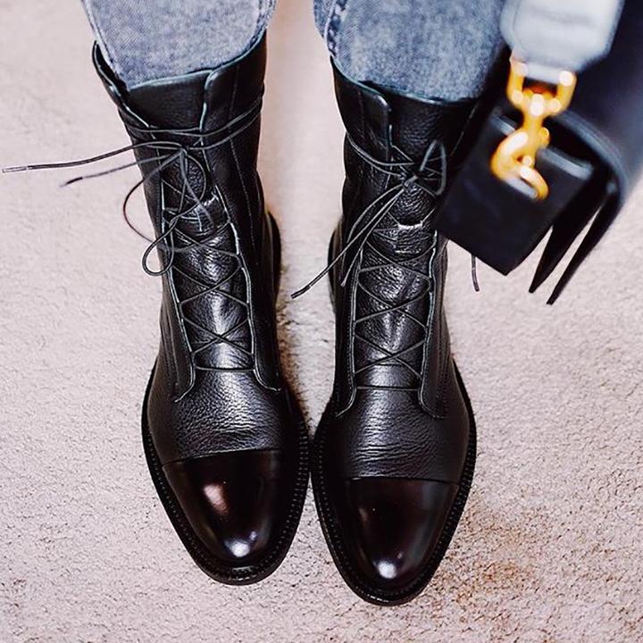 Damen Premium Komfort Stiefel mit Memory-Schaumpolsterung