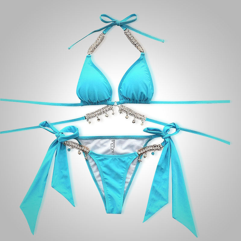 Bianca - Funkelnder Diamant Bikini für Damen