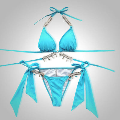 Bianca - Funkelnder Diamant Bikini für Damen