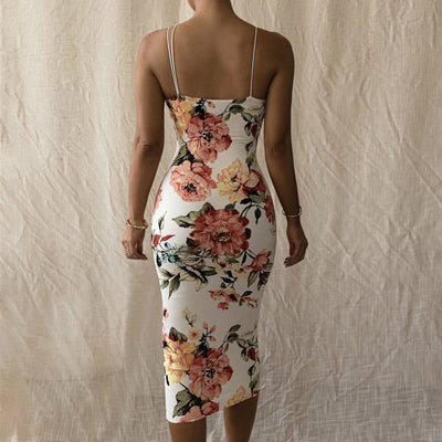 Trinidad® | Tailliertes Kleid mit Blumendruck