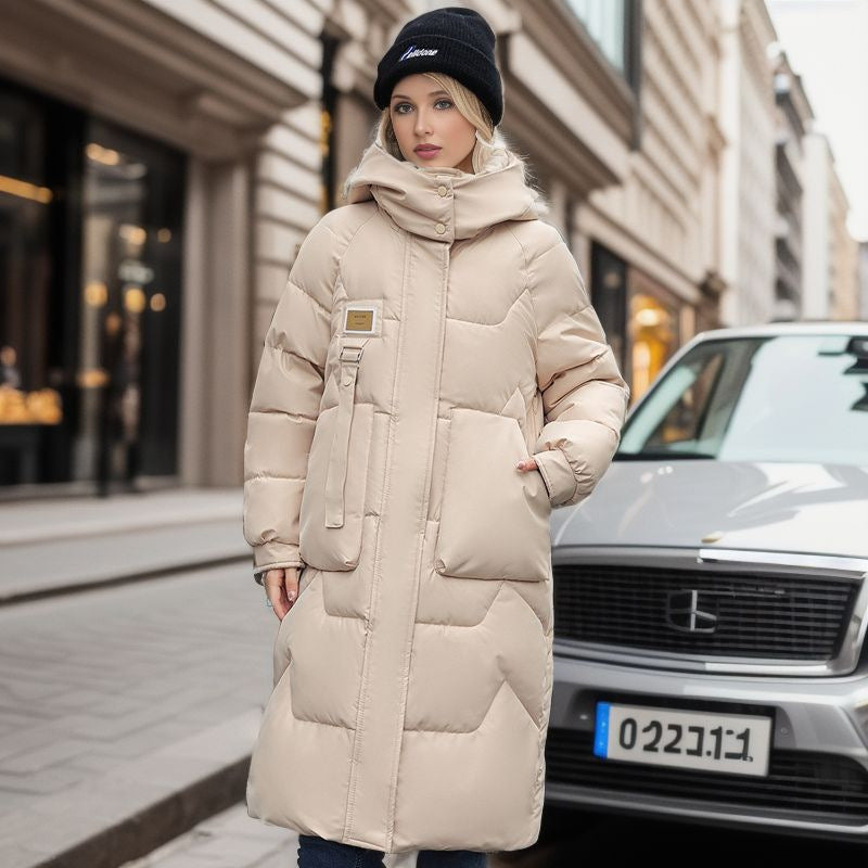 Damen Wintermantel mit abnehmbarer Kapuze - Warm & Wasserdicht
