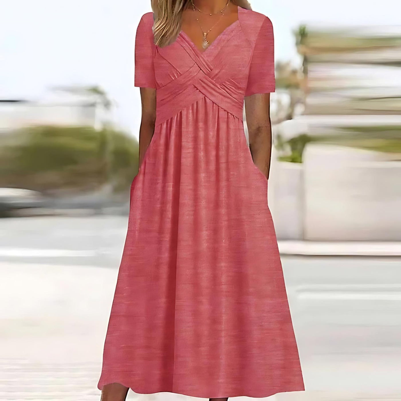Carmen | Mittellanges Kleid