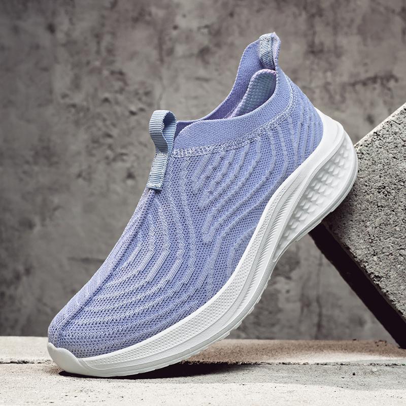 Damen Slip-On Komfort Strick Sneakers Fudus