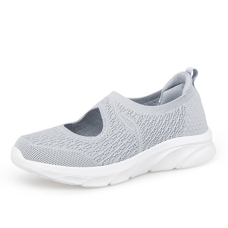 Damen Atmungsaktive Slip-On Performance Sneakers mit strukturiertem Support Fudus