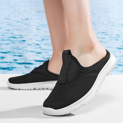 Damen atmungsaktive Slip-On Aqua Turnschuhe Fudus