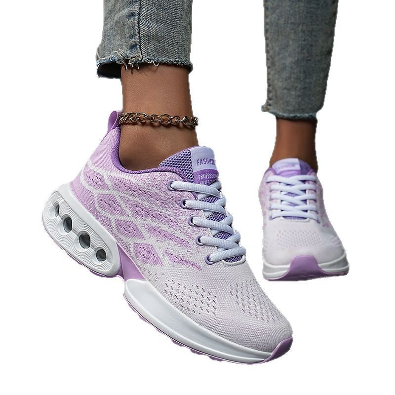 Damen Air-Cushioned Leichte Lauf-Sneaker Fudus