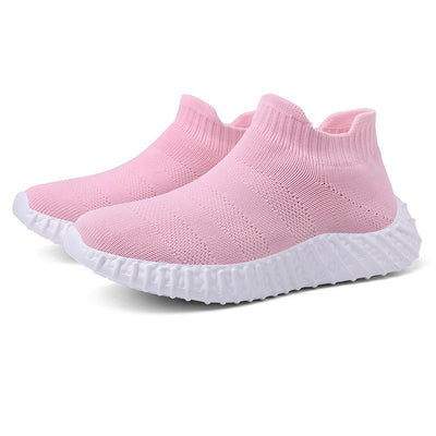 Damen Stretch-Strick Slip-On Sneakers Fudus