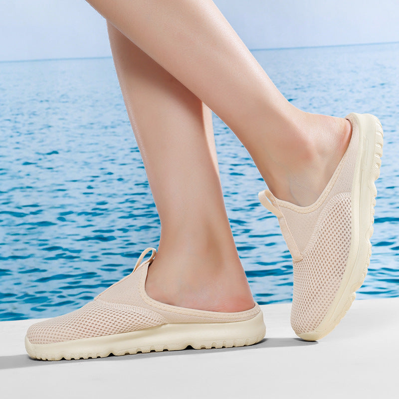 Damen atmungsaktive Slip-On Aqua Turnschuhe Fudus