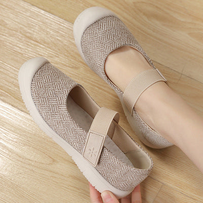 Damen verstellbare Riemen Casual Flats Fudus
